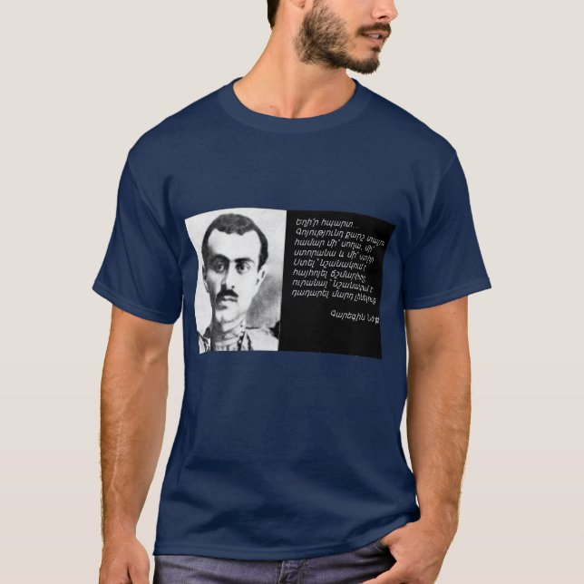 Garegin Nzhdeh T - Shirt (Vorderseite)