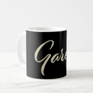 Gareth Name whitegold Tasse Teetasse Kaffeetasse