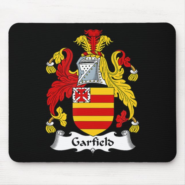 Garfield Coat of Arms - Familienwappen Mousepad (Vorne)
