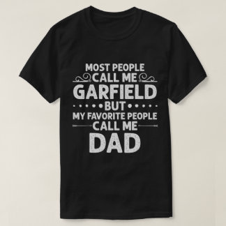 GARFIELD Gift Name Fun Father's Day Personalized M T-Shirt