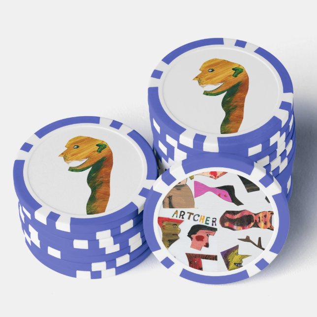 GARFIELD POKERCHIPS (Stapel)