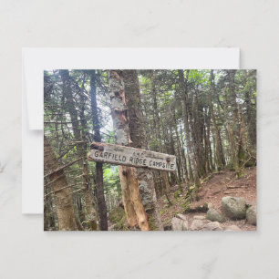 Garfield Ridge Campingplatz "White Mountains" Post Postkarte