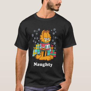 Garfield Weihnachts- Ungezogen-Liste T-Shirt