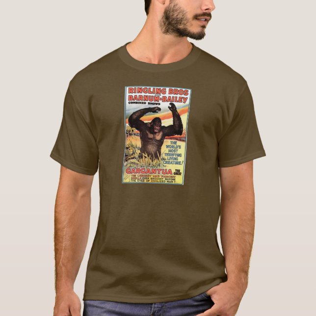 Gargantua das große Retro Theater T-Shirt (Vorderseite)