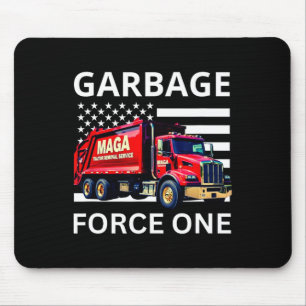 Garge Force One Trump T-Shirt Mega Garge LKW Mousepad