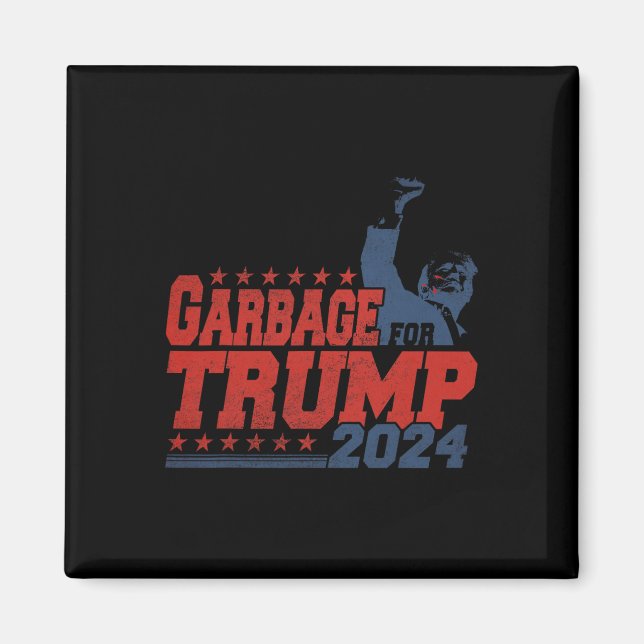 Garge für Trump 2024  Magnet (Vorne)