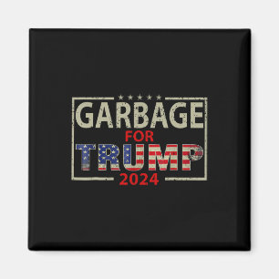 Garge für Trump 2024 Shirts Trump Unterstützer 202 Magnet
