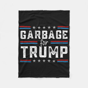 Garge für Trump 2024 Wir sind nicht Garge Wählen T Fleecedecke