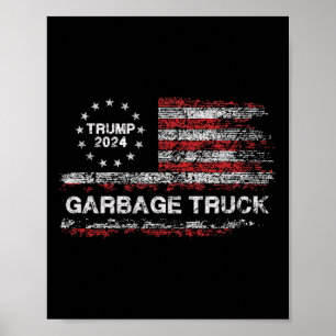 Garge LKW - Trump Unterstützer Garge Trump 2024 Poster