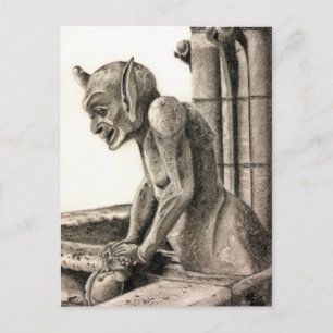 Gargoyle 2 postkarte