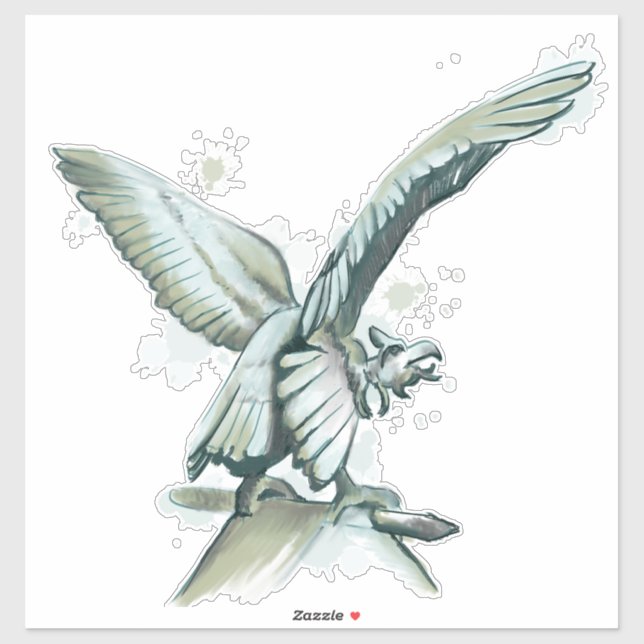 Gargoyle Aufkleber (Blatt)