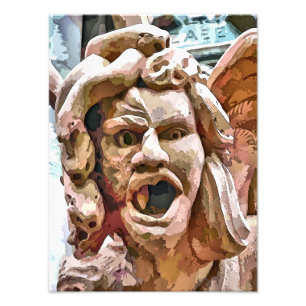 GARGOYLE FOTODRUCK