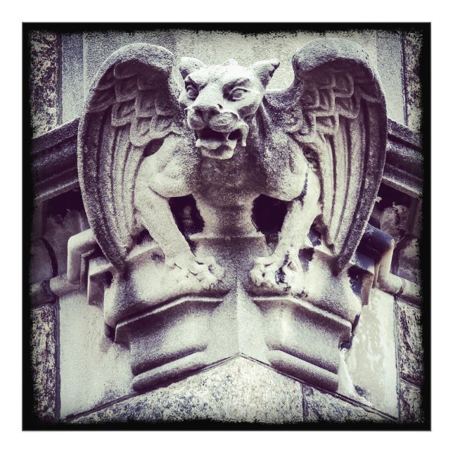 Gargoyle Fotodruck (Vorne)