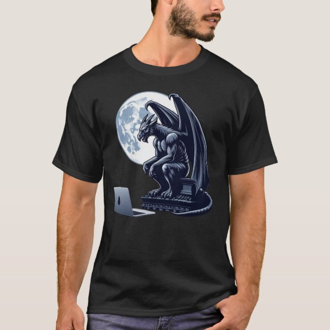 Gargoyle Full Moon T-Shirt (Vorderseite)