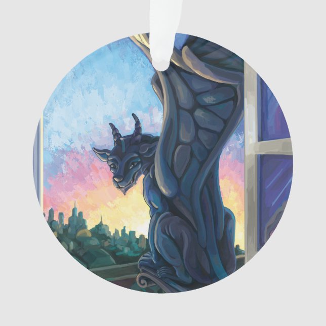 Gargoyle Guardian Ornament (Vorderseite)