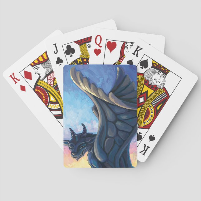 Gargoyle Guardian Spielkarten (Rückseite)