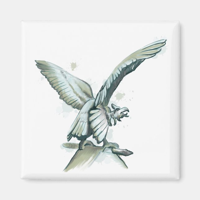 Gargoyle Magnet (Vorne)