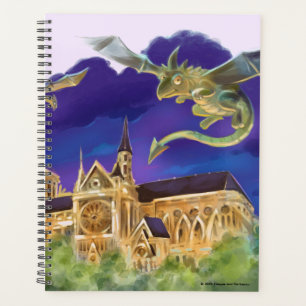 Gargoyle Notre Dame - Paris Wochenplaner
