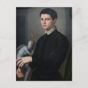 Gargoyle oder Dark Cupid in diesem verstörenden It Postkarte