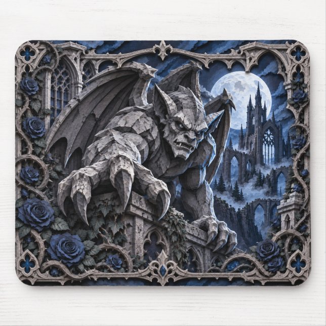 Gargoyle, Paper Cut Monster Mousepad (Vorne)