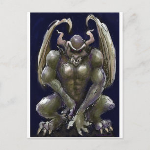 Gargoyle Postkarte