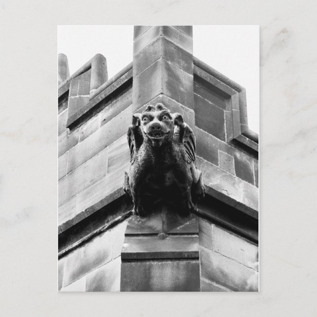 Gargoyle Postkarte (Vorderseite)