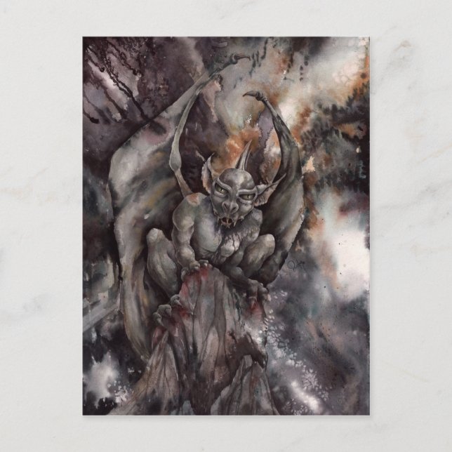 Gargoyle Postkarte (Vorderseite)