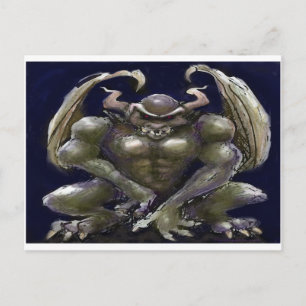 Gargoyle Postkarte
