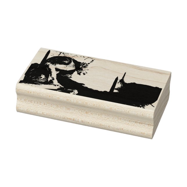 Gargoyle von Notre Dame Gummistempel (Stempel)