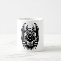 Gargoylen-Illustration Tasse