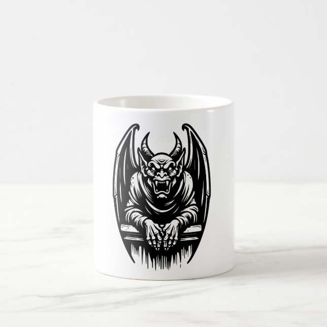 Gargoylen-Illustration Tasse (Mittel)