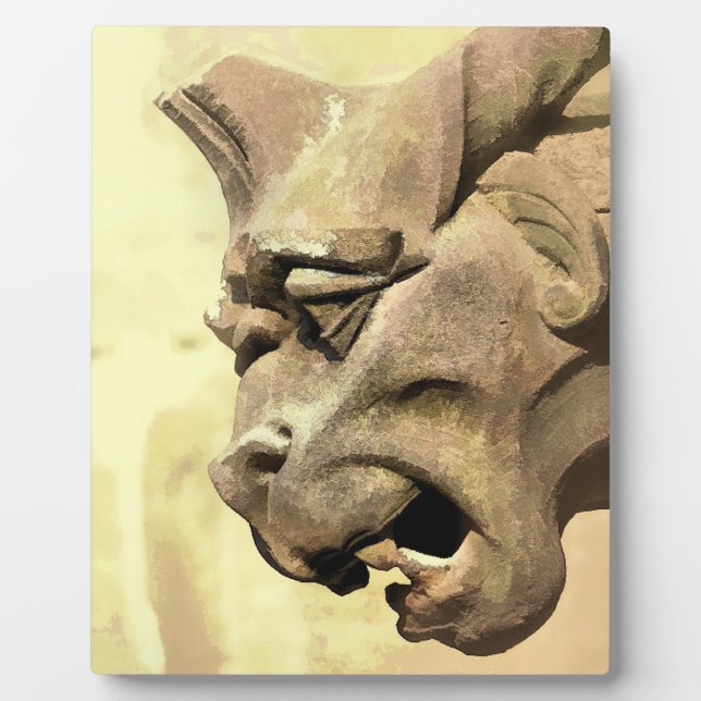 GARGOYLES FOTOPLATTE (Vorderseite)