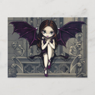 "Gargoyles of Notre Dame" Postkarte