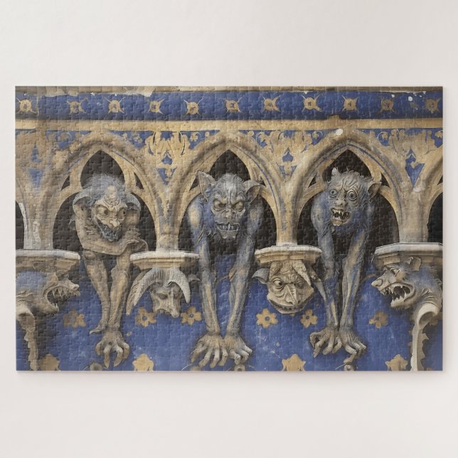 Gargoyles Puzzle (Horizontal)