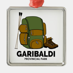 Garibaldi Provincial Park Backpack Ornament Aus Metall