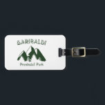 Garibaldi Provincial Park Gepäckanhänger<br><div class="desc">Der Garibaldi Provincial Park in Kanada liegt im Herzen der Küstengebirge,  nur 70 km nördlich von Vancouver und bietet über 90 km bewährte Wanderwege,  wunderschöne Seen und mächtige Gipfel. Er ist ein beliebtes Ziel für Outdoor-Enthusiasten.</div>