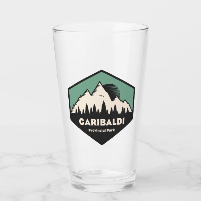 Garibaldi Provincial Park Glas (Vorderseite)
