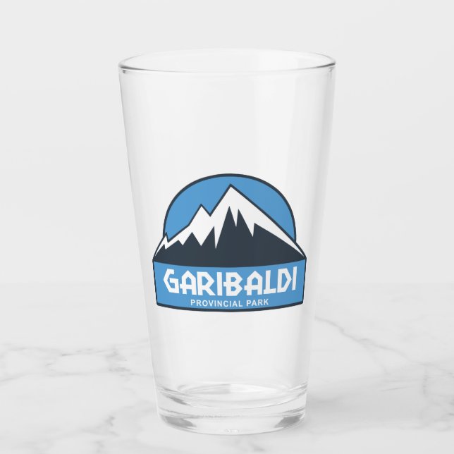 Garibaldi Provincial Park Glas (Vorderseite)