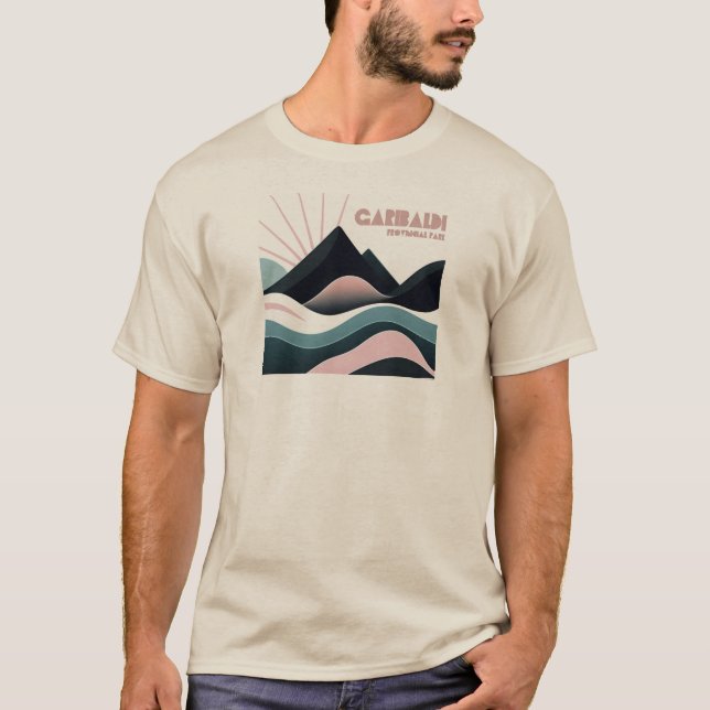 Garibaldi Provincial Park Kolored Hills T-Shirt (Vorderseite)