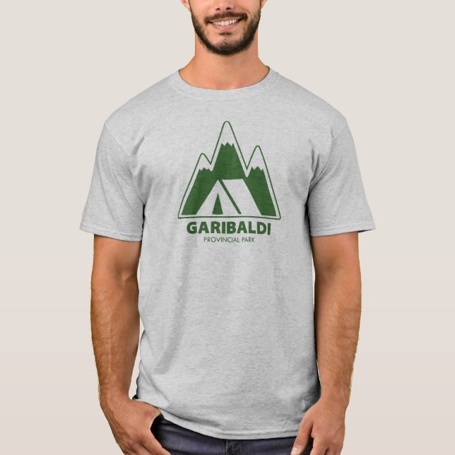Garibaldi Provincial Park Mountains Camping T-Shirt (Vorderseite)