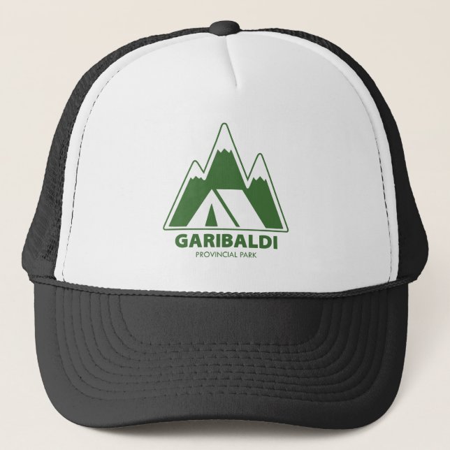 Garibaldi Provincial Park Mountains Camping Truckerkappe (Vorderseite)