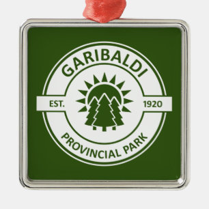 Garibaldi Provincial Park Ornament Aus Metall