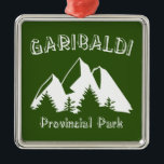 Garibaldi Provincial Park Ornament Aus Metall<br><div class="desc">Der Garibaldi Provincial Park in Kanada liegt im Herzen der Küstengebirge,  nur 70 km nördlich von Vancouver und bietet über 90 km bewährte Wanderwege,  wunderschöne Seen und mächtige Gipfel. Er ist ein beliebtes Ziel für Outdoor-Enthusiasten.</div>