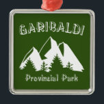Garibaldi Provincial Park Ornament Aus Metall<br><div class="desc">Der Garibaldi Provincial Park in Kanada liegt im Herzen der Küstengebirge,  nur 70 km nördlich von Vancouver und bietet über 90 km bewährte Wanderwege,  wunderschöne Seen und mächtige Gipfel. Er ist ein beliebtes Ziel für Outdoor-Enthusiasten.</div>