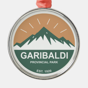 Garibaldi Provincial Park Ornament Aus Metall