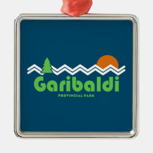 Garibaldi Provincial Park Retro Ornament Aus Metall