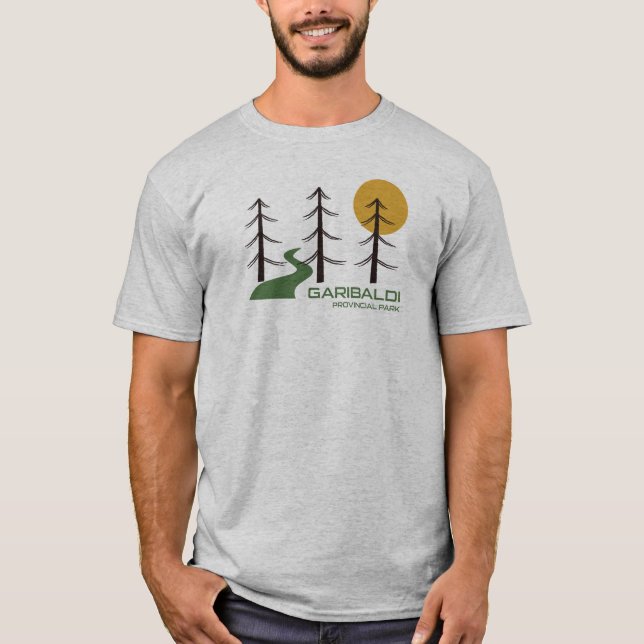 Garibaldi Provincial Park Trail T-Shirt (Vorderseite)