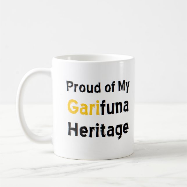 Garifuna-Erbe Kaffeetasse (Links)