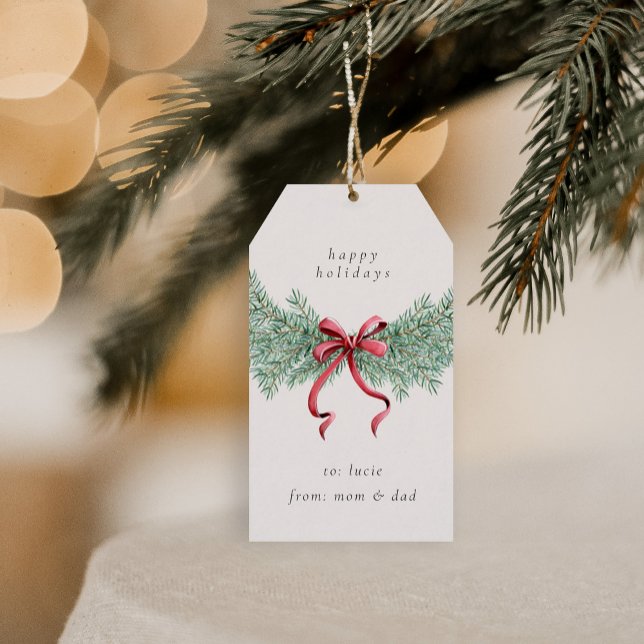 Garland Christmas-Geschenk-Tag Geschenkanhänger (Von Creator hochgeladen)
