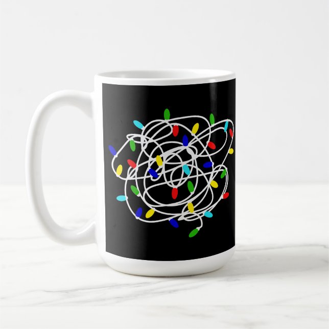 Garland Christmas Lights Kaffeetasse (Links)
